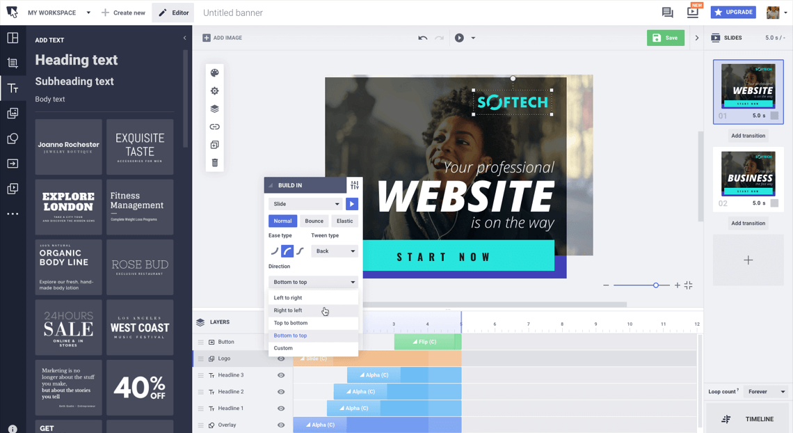 Online HTML5 Banner-Maker