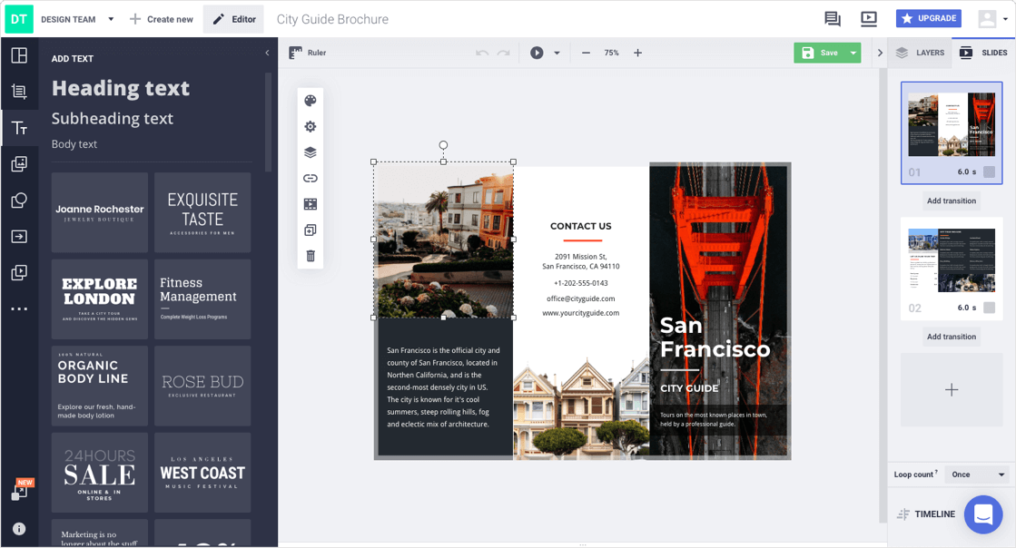 Online Leaflet Maker