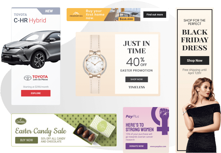 make banners from templates