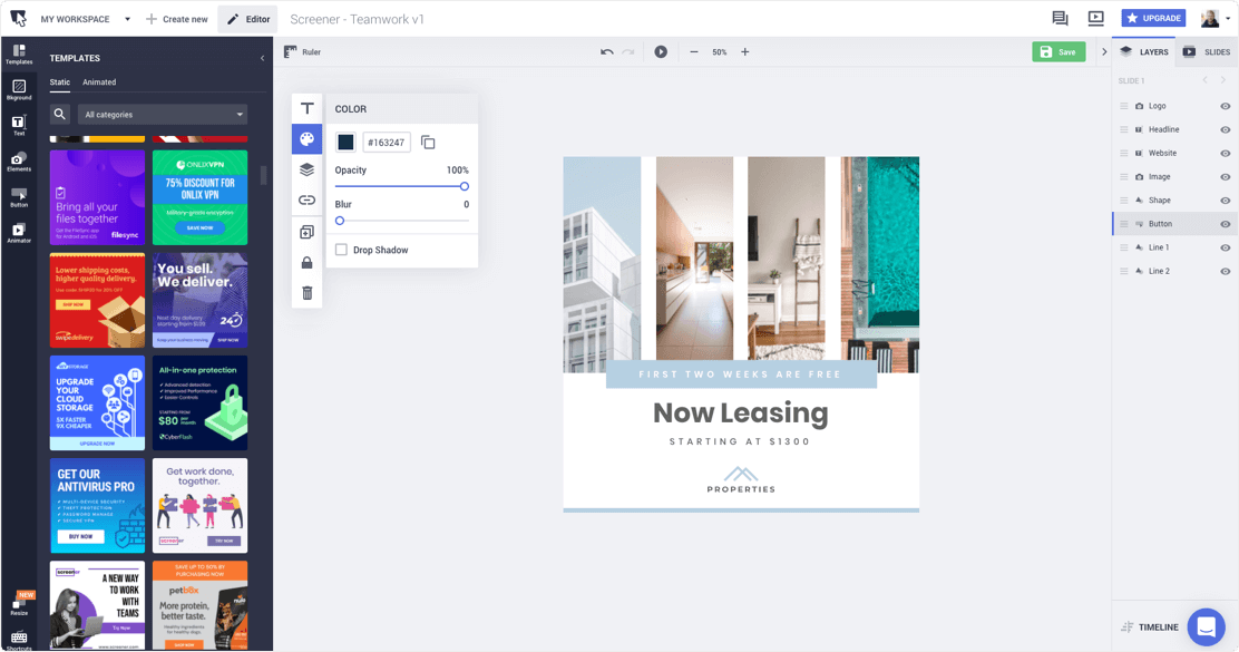 marketing graphic design tool