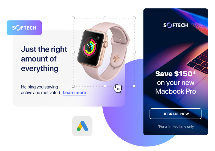hero image ecommerce banner collage