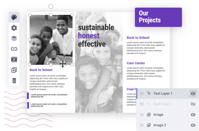 Online brochure maker