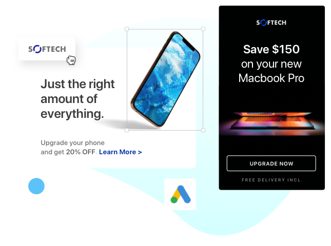 hero image ecommerce banner collage