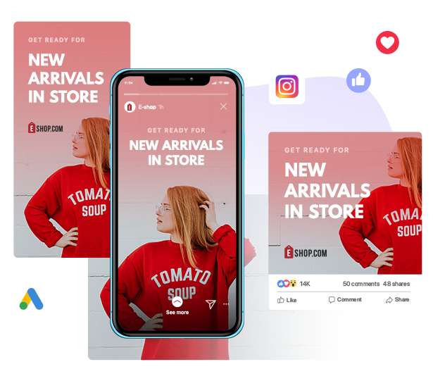 marketing design for advertising