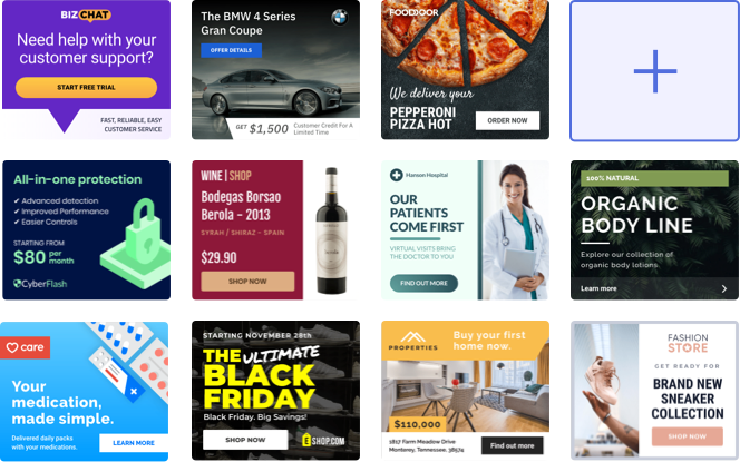 templates and stock photos