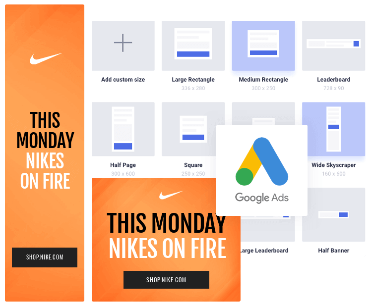 display banners artwork illustration