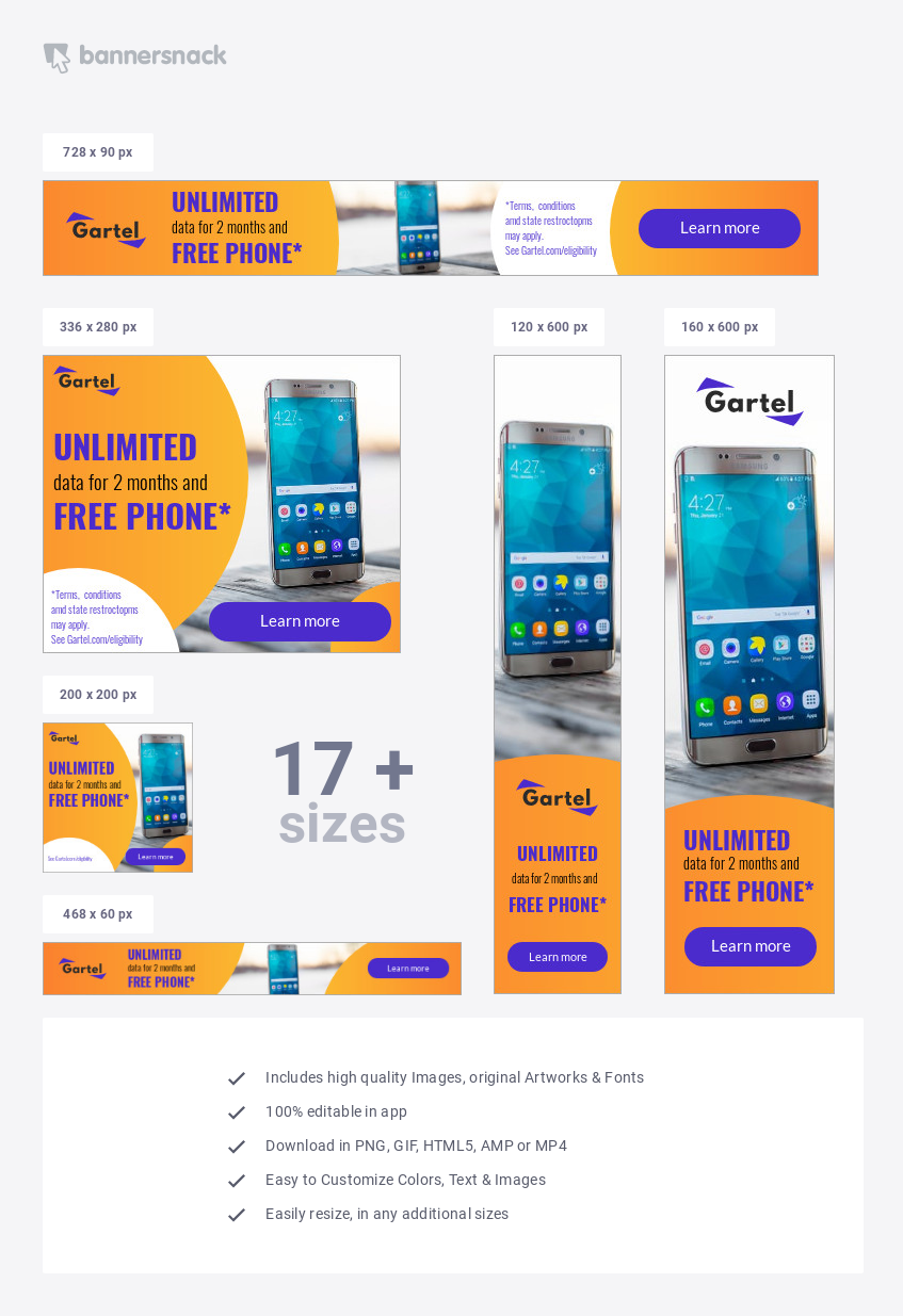 Mobile Dealer Special Offer Banner