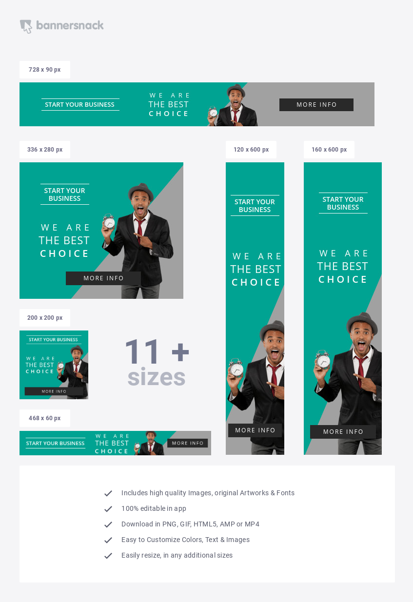 Be On Time With Your Business Schedule Banner Ad