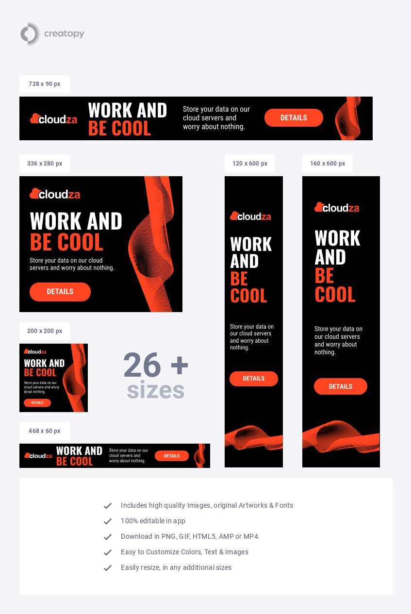 Cloud Software Banner Template