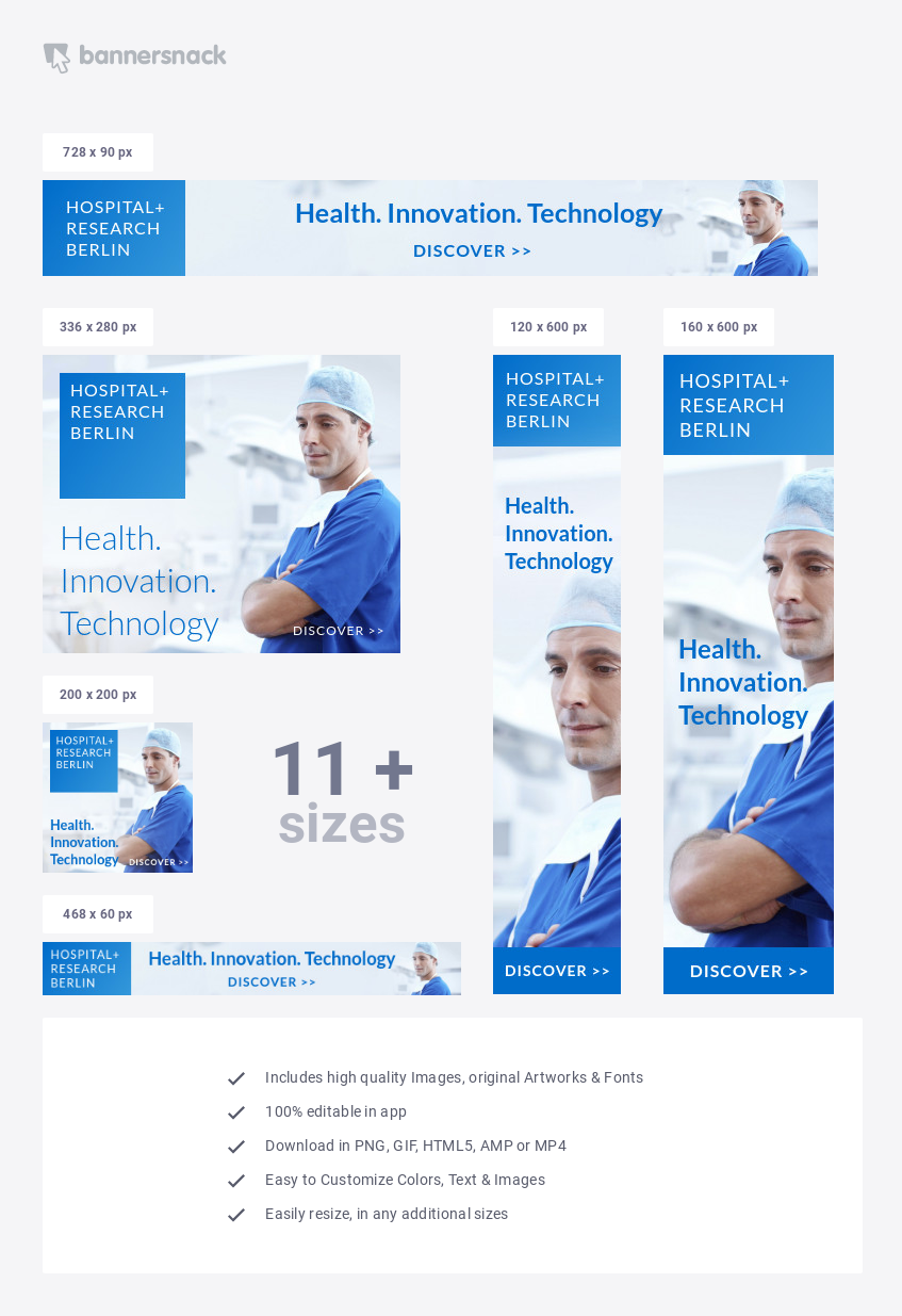 Promote Your Hospital Banner Template