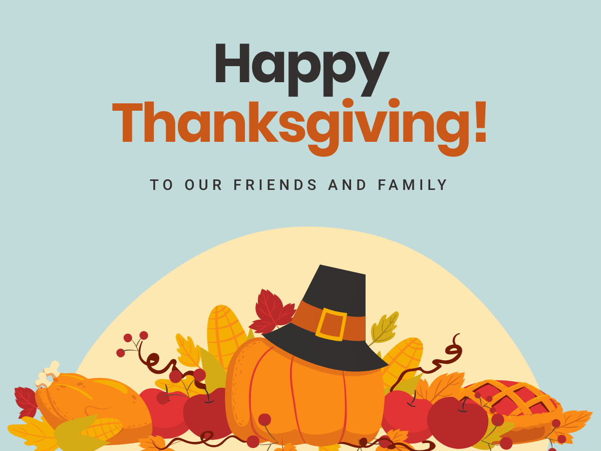 Mango Leaf For Thanksgiving Banner Template