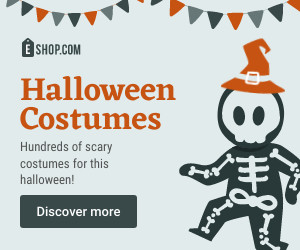 Halloween Costumes Sale Animated Banner Ad Template