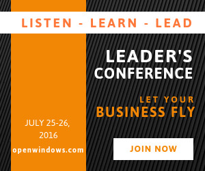Leadership Conference Banner Ad Template