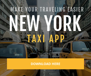 Taxi Service App Banner Example