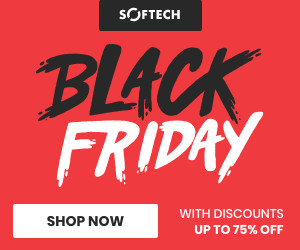Black Friday Brush Font Animated Banner Template